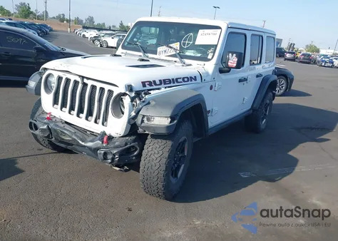 2018 Jeep Wrangler Unlimited Rubicon 4X4 из США, поврежденный, VIN 1C4HJXFGXJW211346